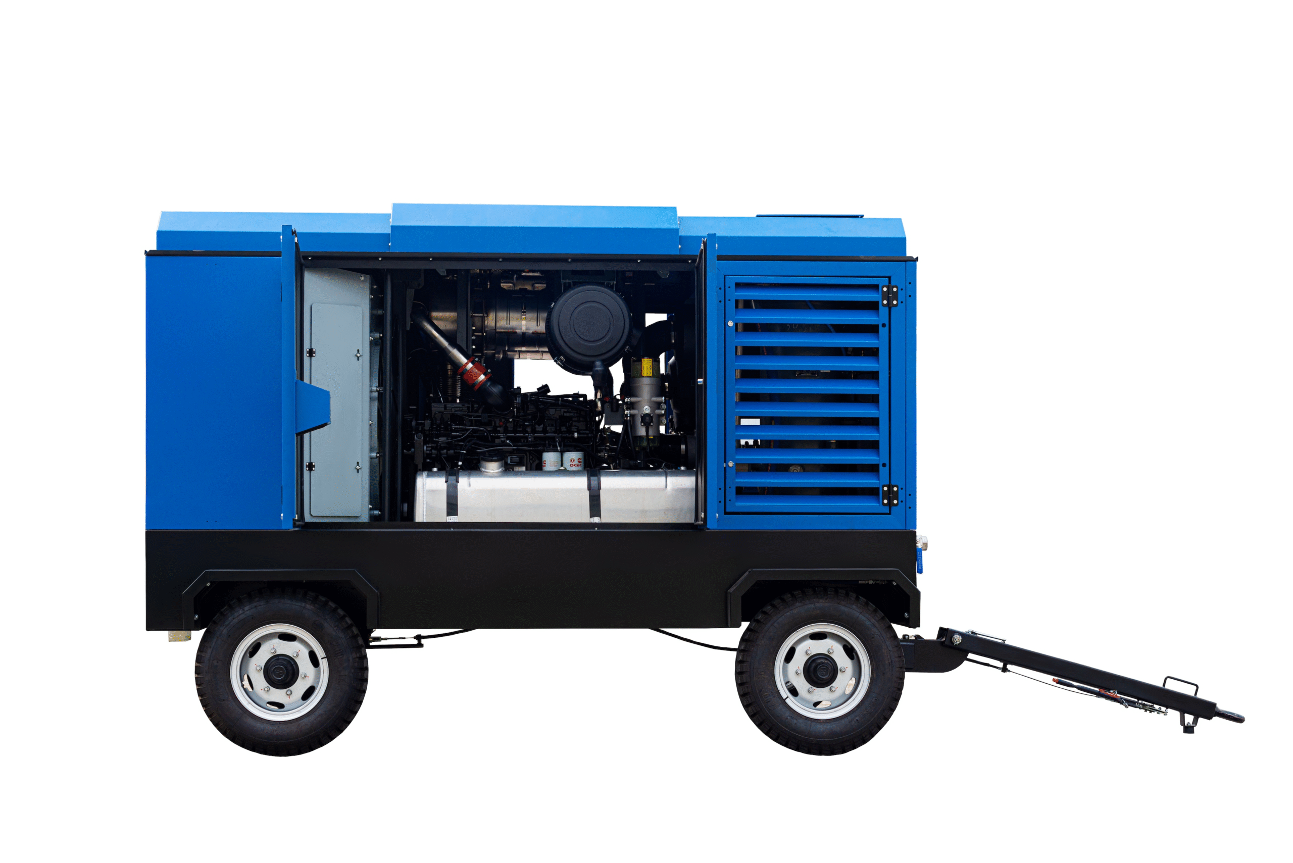 diesel portable screw air compressors