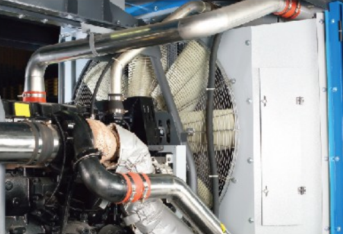 large cooling surface