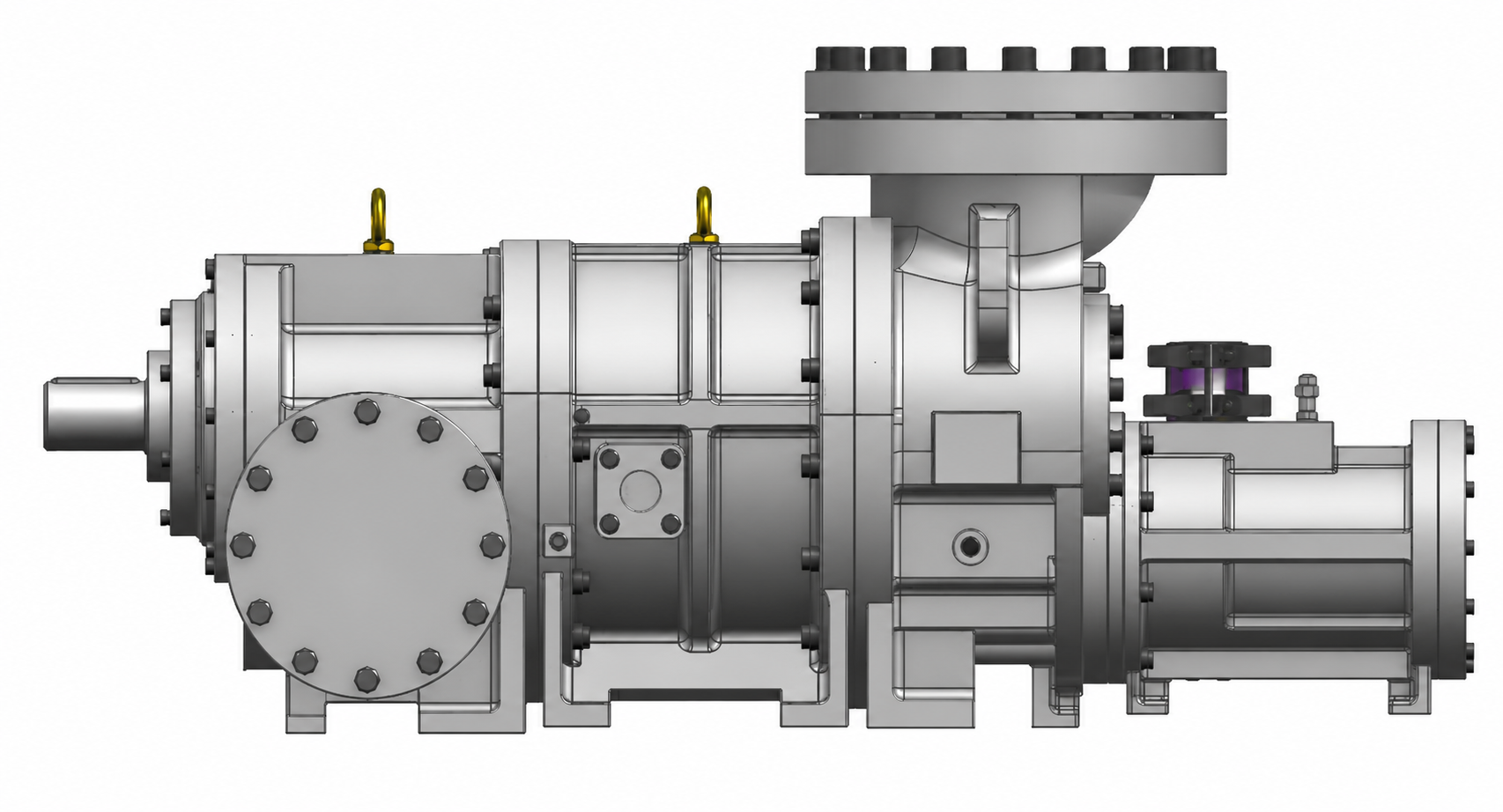 rg open type screw compressor