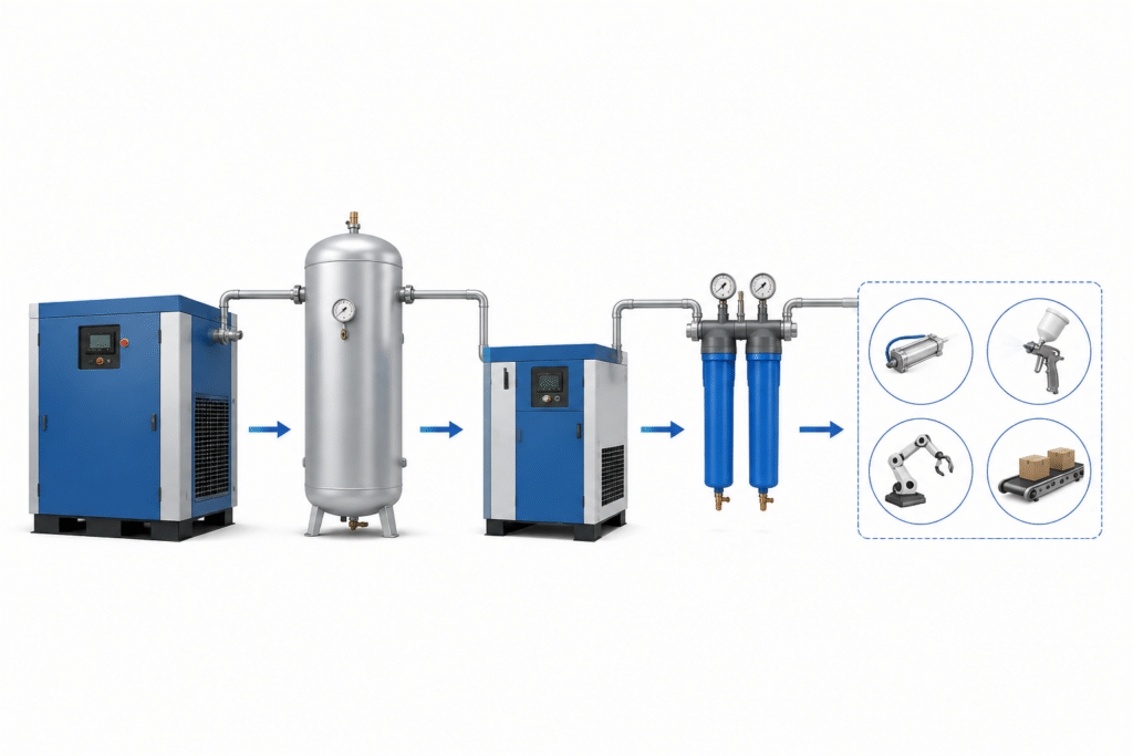 air treatment system diagram